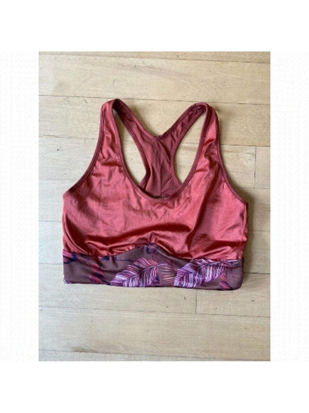 MAAJI Sports Bra Racer Back Size Large BNWOT Reversible